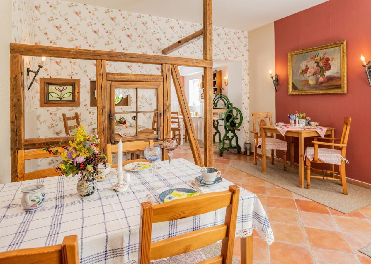 Hotel Villa Rossek バート・リーベンシュタイン エクステリア 写真
